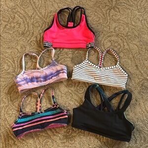 Colorful Sports Bra Set